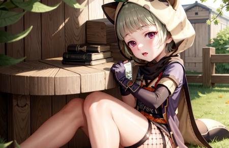 4289495149-975414363-masterpiece, best quality,1girl, tail, leaf,book, raccoon tail, solo, hood, animal hood, gloves, raccoon ears, sitting, leaf on.png